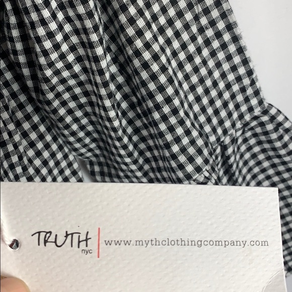 NWT Truth NYC Adorable Gingham Top - Picture 6 of 10